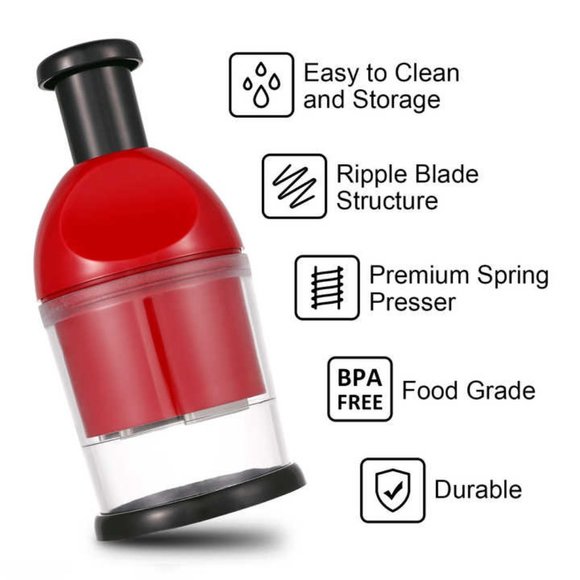 Multifunctional Slap Vegetable Chopper - Picture 3 of 14